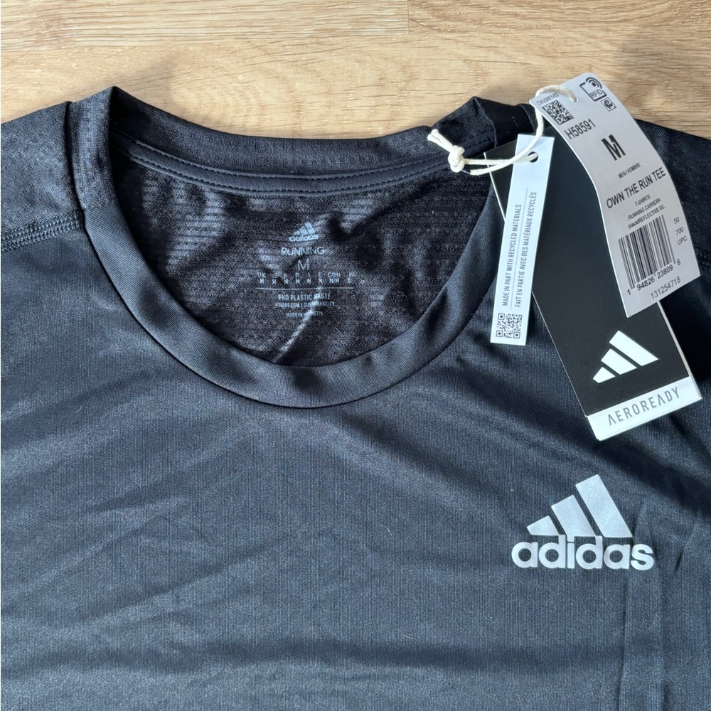 Adidas Own The Run Tee Sz Med
